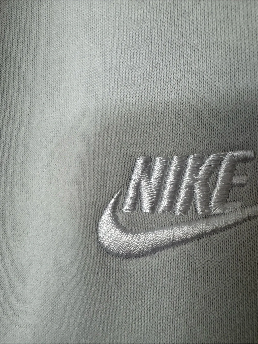 Nike Kids Fleece Matching Set Cream Neutral Sweatshirt Joggers NWT Size L - Picture 6 of 8